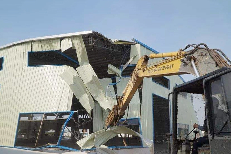 大型厂房拆除回收案例